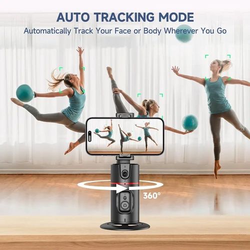 360 Rotating Automatic Face-tracking Smartphone Camera Mount