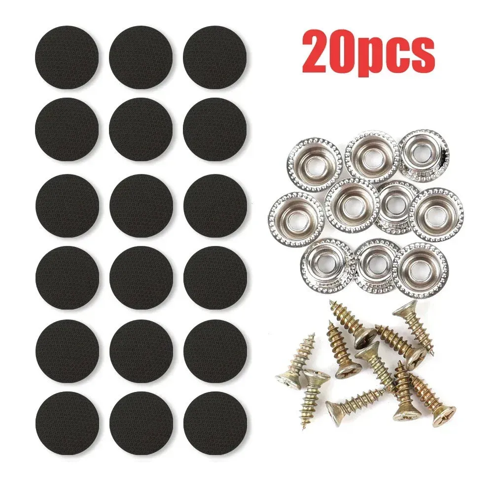 ⏳Time-Limited Special⏰Car Headliner Repair Kit for Fixing Sagging Roof Fabric Auto Interior Ceiling Snap Buttons and Re…