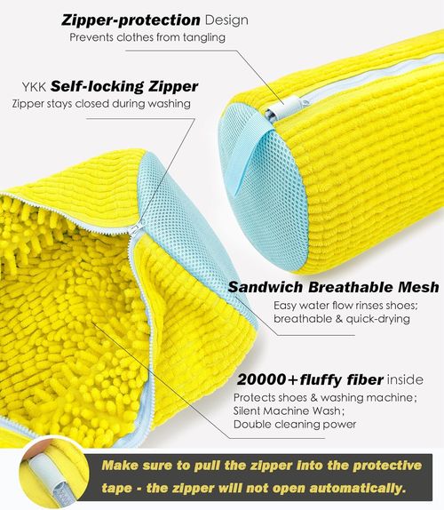 Microfiber Shoe Washing Machine Bag