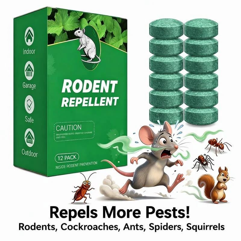 12-Pack🌿 Natural Peppermint Oil Pest Repellent Pouches ✅ Safe for Kids & Pets | Long-Lasting Rodent & Insect Control