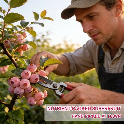 BUY 1 GET 1 FREE🌱Premium Pink Blueberry Seeds A Uniquely Delightful Taste -(200 seeds per pack)