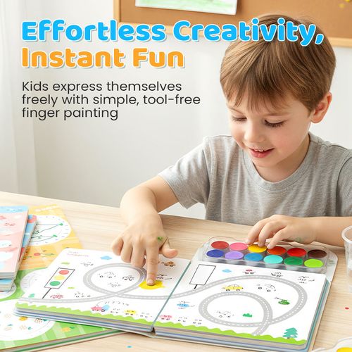 Finger Painting Book