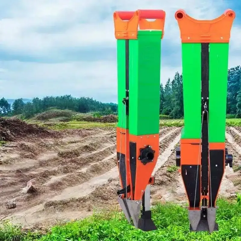 Multifunctional Seeder Small Seed Planter Integrated Fertilizer Applicator Portable Automatic Fertilizer Seed Spreader