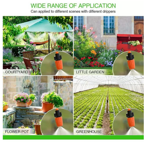Fog Cooled Automatic Irrigation System