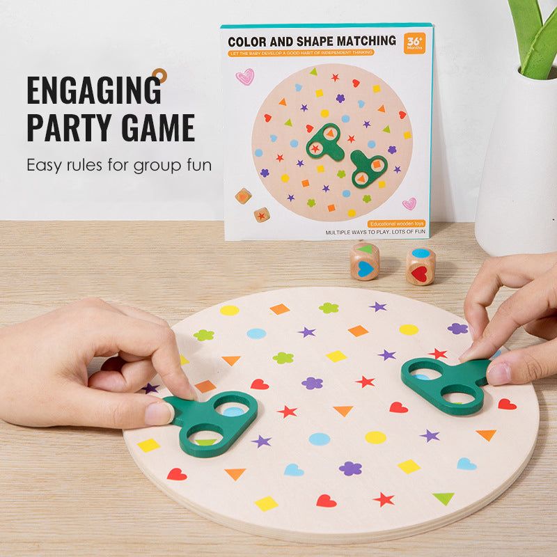 🎁Wooden Shape Matching Toy Set