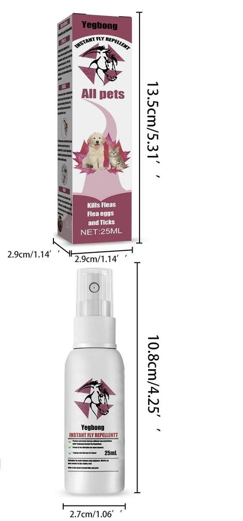 Instant Equine Fly Repellent