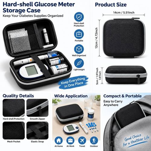 Cooler Travel Case with Temperature Display