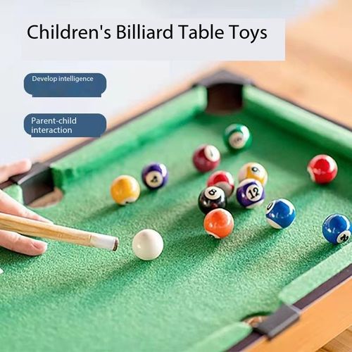 Children Plastic Indoor Big Pool Snooker Billiard Tables Toys for Kids