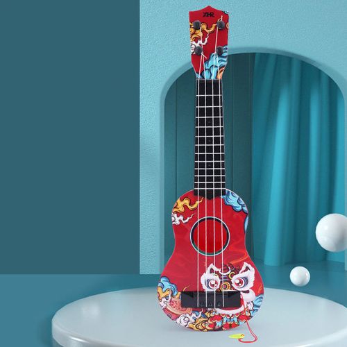 Children Simulation Ukulele Guitar Music Instruments Puzzle Enlightenment Toy for Kids