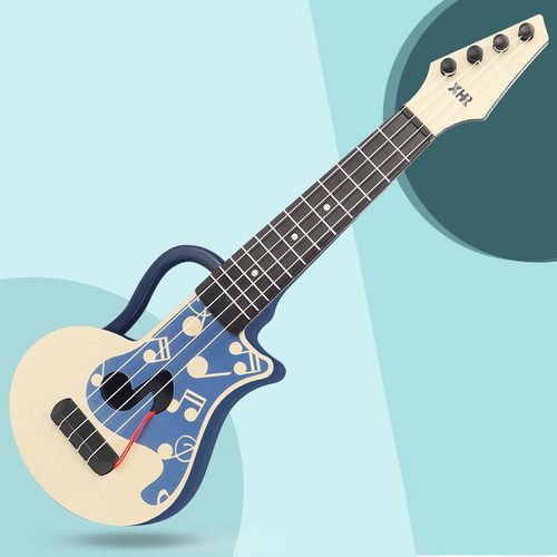 Children Simulation Ukulele Guitar Music Instruments Puzzle Enlightenment Toy for Kids