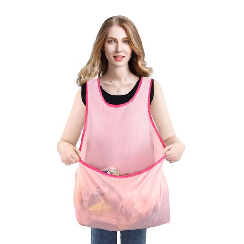 Insulated, moisture-resistant sleeveless apron, multi-purpose protective clothing for home, outdoor and laundry use