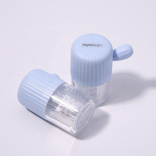 Cute Colorful Manual Contact Lens Cleaning Case Travel Contact Lens Case