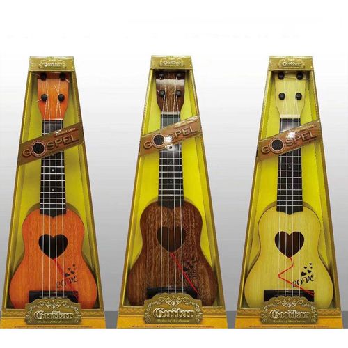 Children Simulation Ukulele Guitar Music Instruments Puzzle Enlightenment Toy for Kids