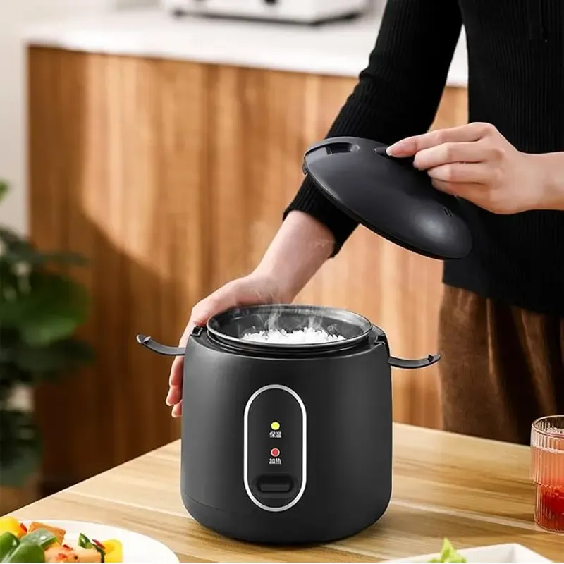 Manufacturer's Direct Sales of Household Mini Dormitories, Mini Buttons, Fully Automatic Portable Rice Cookers, 1.2L Wholesale