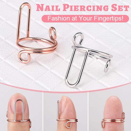 💅 Nail Piercing Set