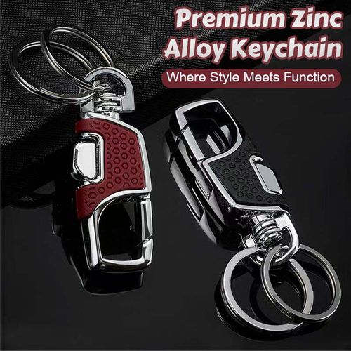 🔑 Premium Zinc Alloy Keychain