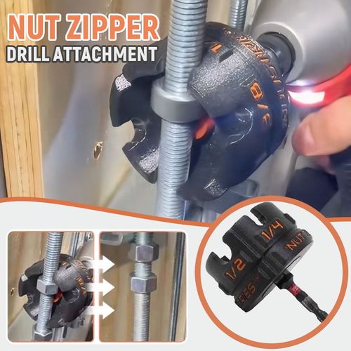 🛠️ Nut Zipper Drill Attachment – Make Nut Work a Breeze! 🔩