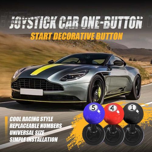Joystick Car One-Button Start Decorative Button