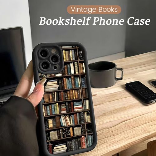 📖 Bookshelf Phone Case