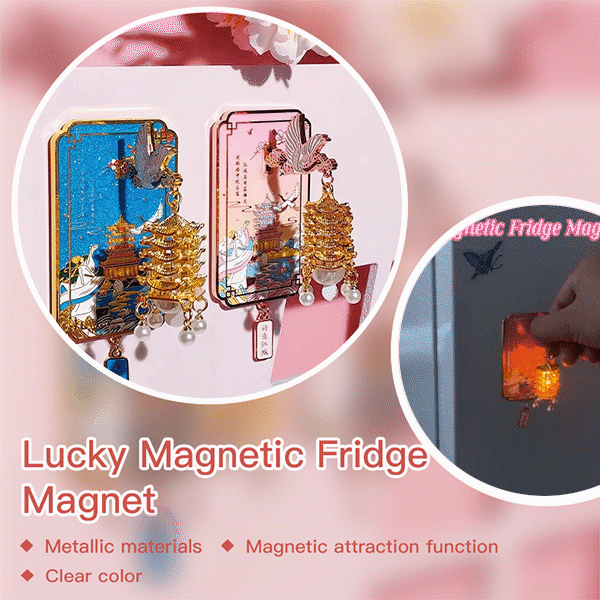 🏮 Lucky Magnetic Fridge Magnet