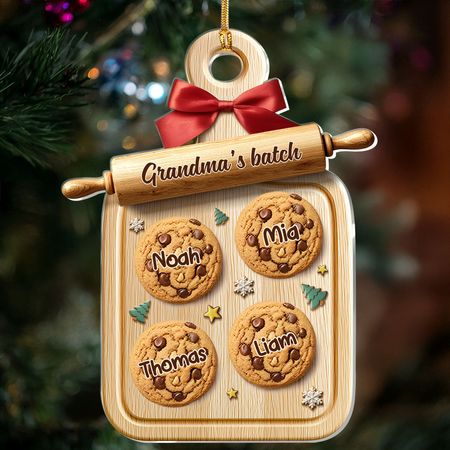 For the meals and the love you serve - Personalized 1-Layer Acrylic Ornament