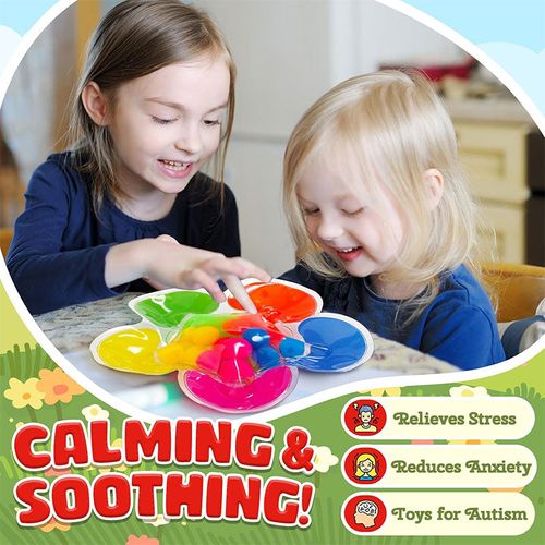🌈 Color Sorting Toy for Toddlers – Push, Sort & Learn! 🎉