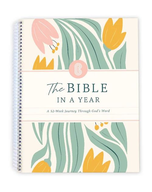 🙏🏼The Bible In A Year: A 52-Week Journey Through God's Word(✨Hardcover Book)
