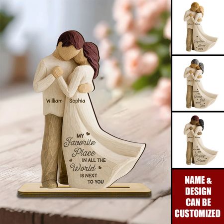 You & Me We Got This - Couple Personalized 1-Layered Wooden Plaque, Gift For Him, Gift For Her