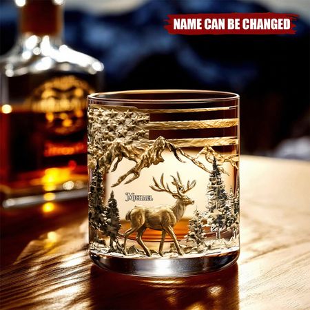Hunting For Life - Personalized Whisky Glass