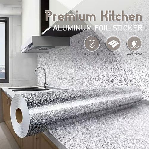 Premium Kitchen Aluminum Foil Sticker