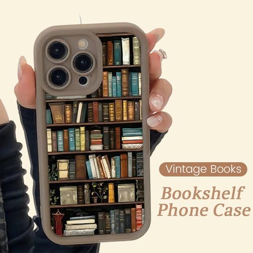 📖 Bookshelf Phone Case