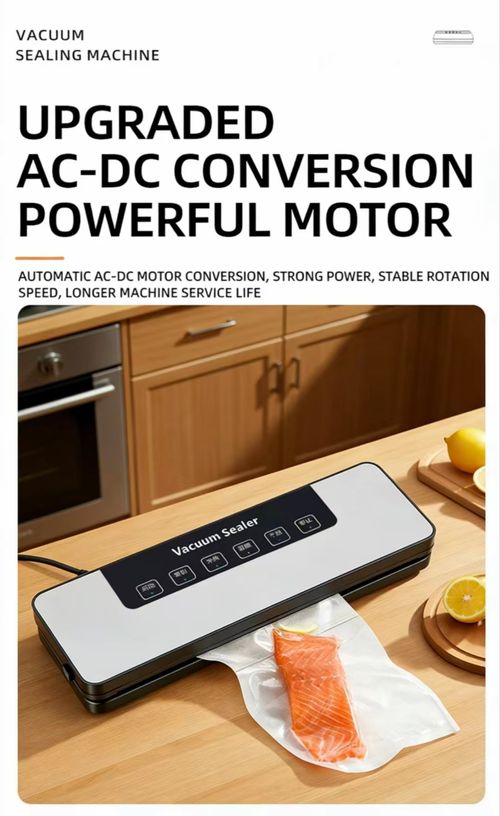 A Global Bestselle In High Demand! An Essential Household Appliance for Health Protection: The Vacuum Sealer. Designed specifically for food preservation ideal for meat and vegetables it features a built-in cutter for convenience, is easy to clean and store, and works even better when paired with meal prep containers.