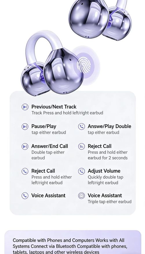 Bestseller Clip-on Bluetooth Earphones, Wireless Air Conduction, Ultra-long Battery Life, for Sports, Running  Calling