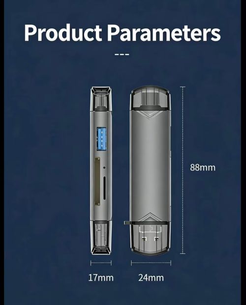 A Must-Have for Kenya's High-End Fashionistas: Multi-Functional, All-in-One Type-C High-Speed ​​Card Reader—Compatible with Mobile Phones and Computers (Supports TF, SD, and USB)