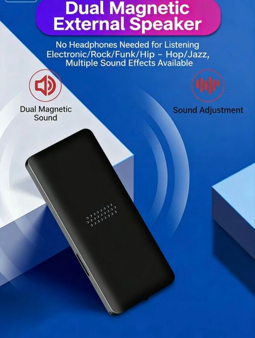 Mp3 Player is a portable mini HiFi sound device. It features a 2.4 screen and Bluetooth connectivity. Perfect for 2025 Walkman enthusiasts, this digital music player supports videos and storytelling. Ideal as a nice gift for kids.