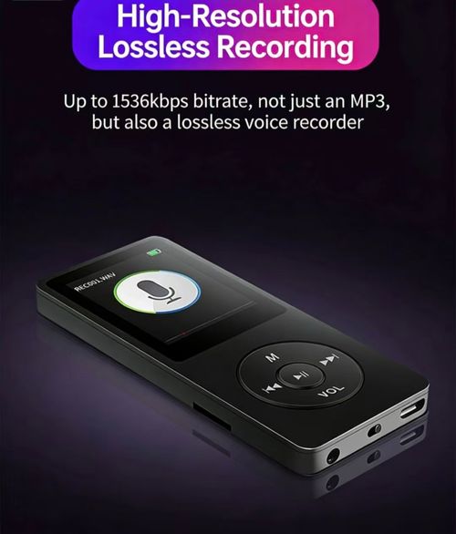 Mp3 Player is a portable mini HiFi sound device. It features a 2.4 screen and Bluetooth connectivity. Perfect for 2025 Walkman enthusiasts, this digital music player supports videos and storytelling. Ideal as a nice gift for kids.