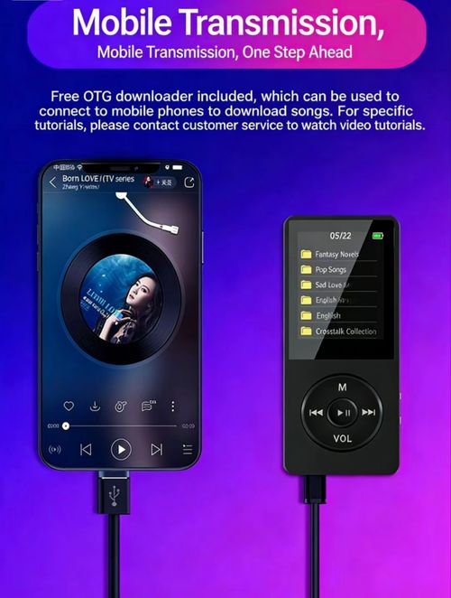 Mp3 Player is a portable mini HiFi sound device. It features a 2.4 screen and Bluetooth connectivity. Perfect for 2025 Walkman enthusiasts, this digital music player supports videos and storytelling. Ideal as a nice gift for kids.