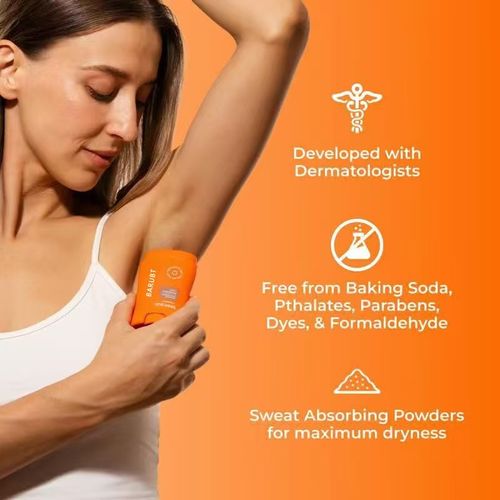 Deodorant Antiperspirant - 100Hr Clinically Tested Sweat & Odor Control - No Baking Soda, Parabens, or Phthalates - Reduce Odor Causing Bacteria - Nourishes Skin