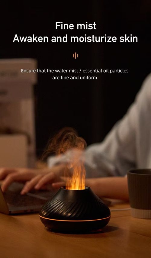 A Global Bestseller: Combats Dryness, Purifies the Air, and Safeguards Your Health—The 2-in-1 Flame Humidifier & Aroma Diffuser. Features 7-Color LED Lighting Effects, Silent Ultrasonic Mist Technology, and Automatic Power-Off Protection—The Ideal Choice for Homes and Bedrooms in Kenya.