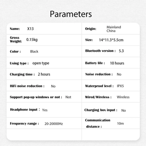 Wireless Bone Conduction Headphones, Bluetooth-Compatible Waterproof and Sweatproof Sports Earbuds, Earphone with Microphone for Running, Cycling, Hiking and Driving, Waterproof Headphones, Sports Earphones 360° Flexible Bending, Lightweight & Comfortable Fit, Long Battery Life, Wireless Headphones for Music, Calls & Sports, Compatible with Android & iOS