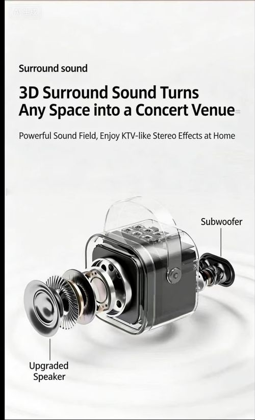 100% Original JYX D17 Mini Karaoke Bluetooth Speaker Powerful Bass Premium Microphone Set Portable KTV System