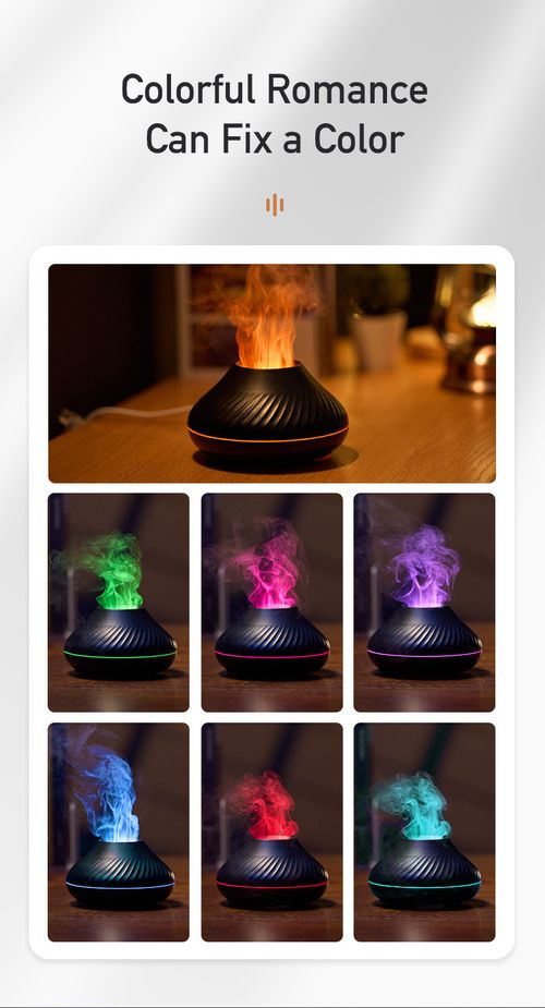 A Global Bestseller: Combats Dryness, Purifies the Air, and Safeguards Your Health—The 2-in-1 Flame Humidifier & Aroma Diffuser. Features 7-Color LED Lighting Effects, Silent Ultrasonic Mist Technology, and Automatic Power-Off Protection—The Ideal Choice for Homes and Bedrooms in Kenya.