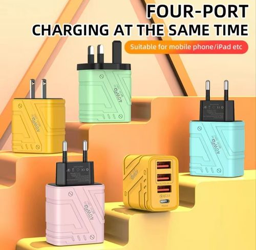 40W Multi-Port Fast Charger for Kenya