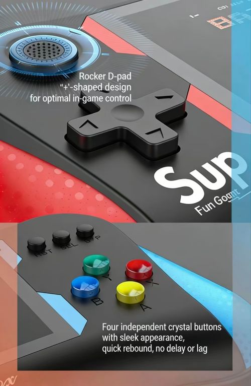 A 2026 Bestseller: The SUP Retro Handheld Game Console. Featuring over 500 built-in games, dual controllers, and TV connectivity support, this portable gaming device is designed specifically for family entertainment worldwide.