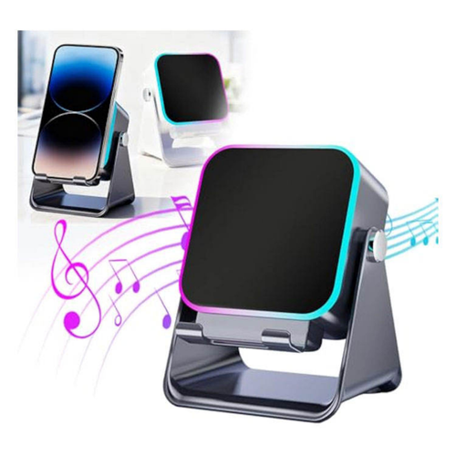 Wireless Induction Speaker Technology: Bedroom Gaming, Rechargeable, Genuine KTV, Multi-Function Phone Mount