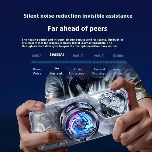 Magnetic Phone Cooler with Semiconductor Ice Cooling Technology