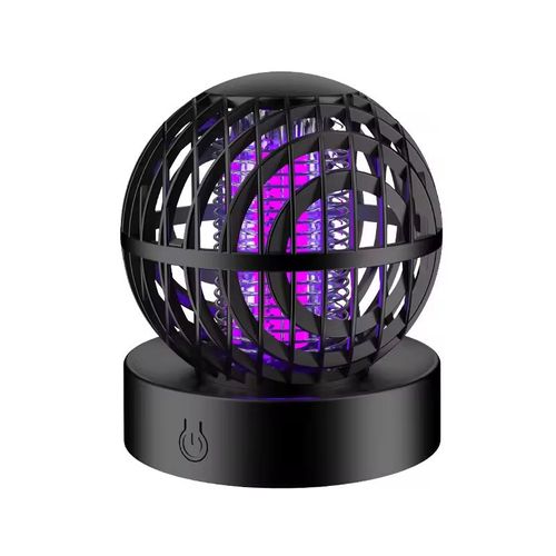 Rechargeable Indoor Ultraviolet Light Mosquito Attractor and Killer, Compact Desktop Electric Mosquito Killer