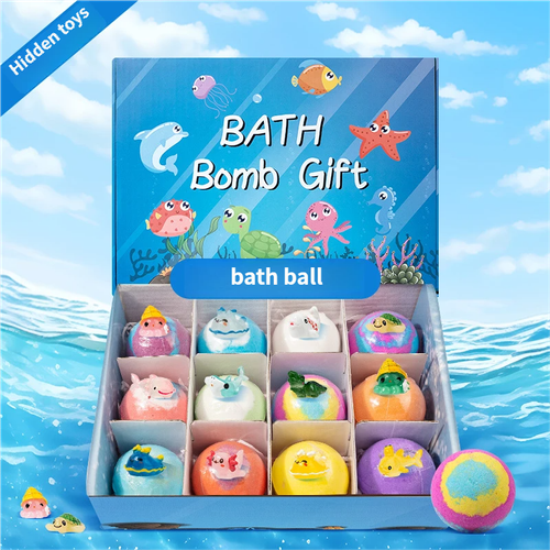 Ocean-Themed Toy Bath Bomb Set