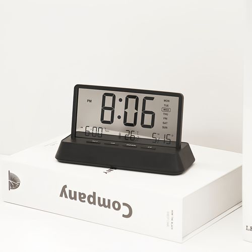 LCD digital alarm clock