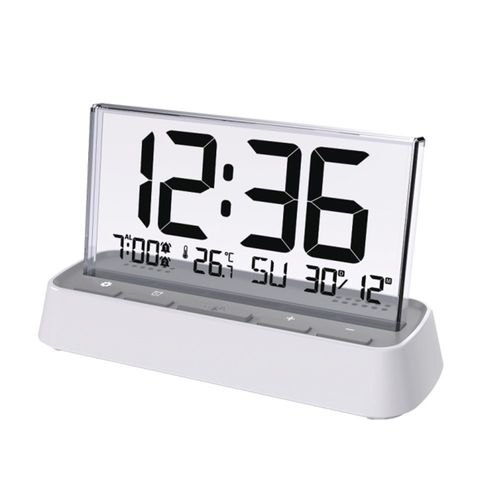 LCD digital alarm clock